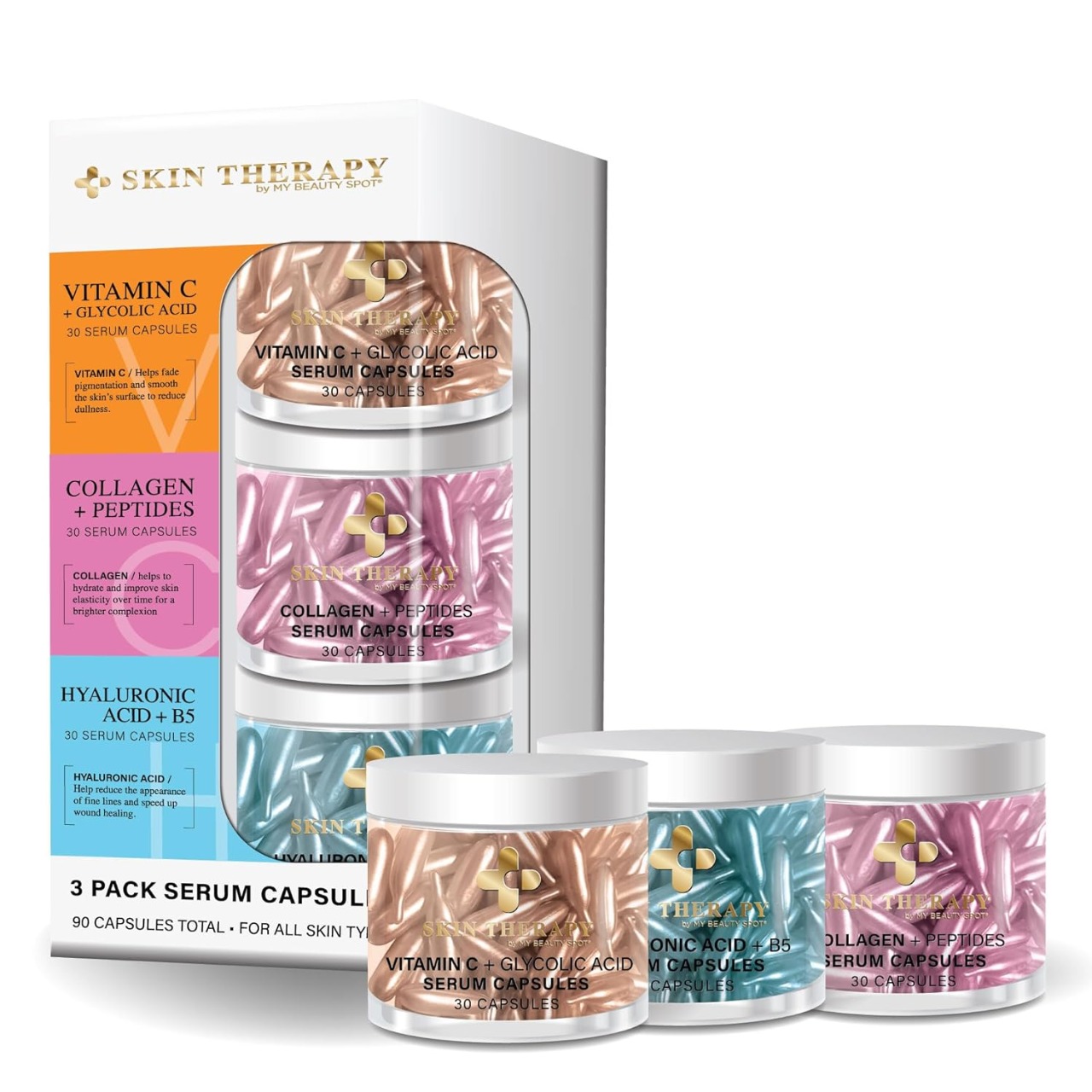 Mybeautyspot Collagen & Rose Gold Serum